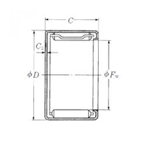 Rodamiento MFJL-2020 NSK #1 image