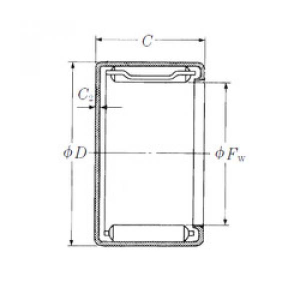 Rodamiento MJ-651 NSK #1 image