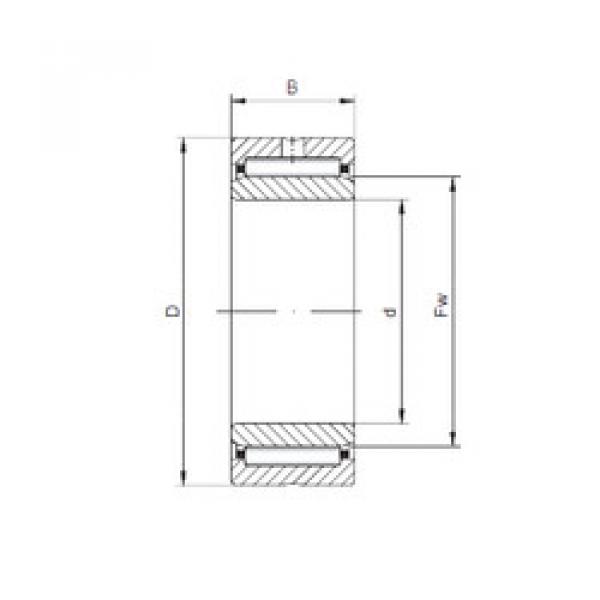 Rodamiento NA4909-2RS ISO #1 image