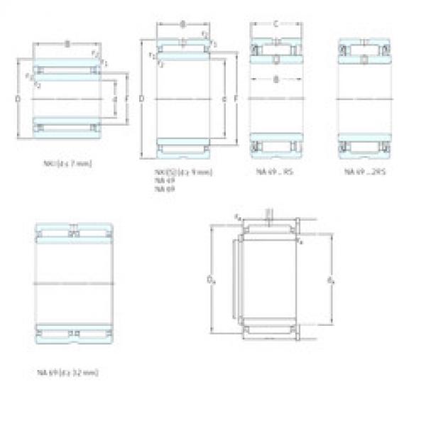 Rodamiento NA4832 SKF #1 image