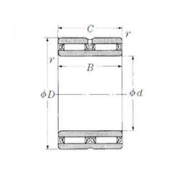 Rodamiento NAFW7010060 NSK #1 image