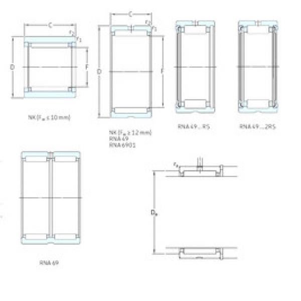 Rodamiento NKS55 SKF #1 image