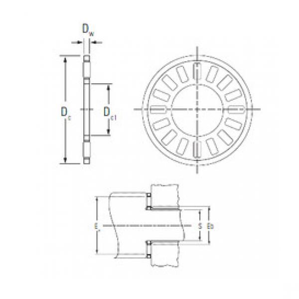 Rodamiento NTA-3446 KOYO #1 image