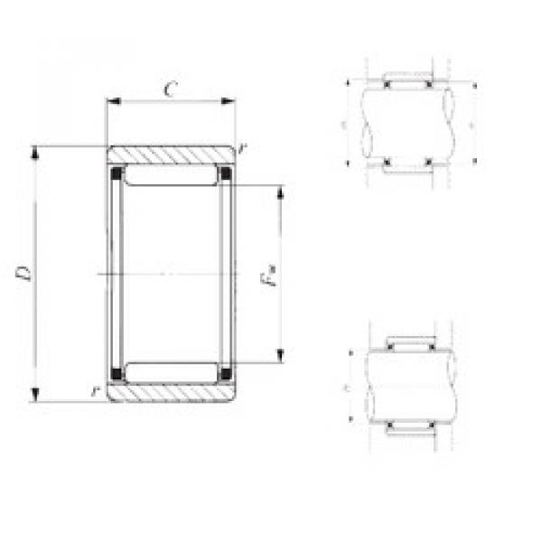 Rodamiento RNAF 709030 IKO #1 image