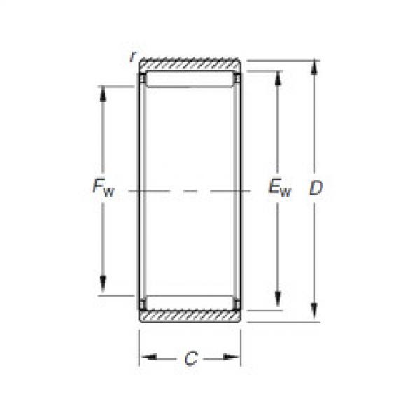 Rodamiento RNAO16X24X20 Timken #1 image