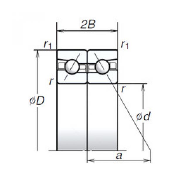 Rodamiento 100BAR10S NSK #1 image