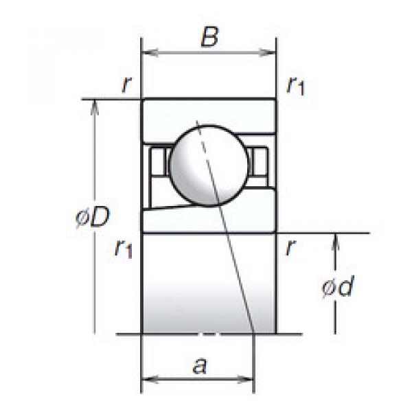 Rodamiento 15BGR10S NSK #1 image