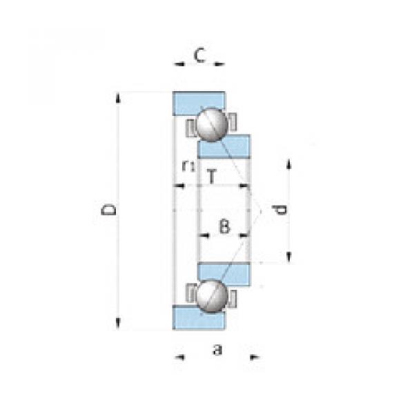 Rodamiento BA280-2SA NSK #1 image