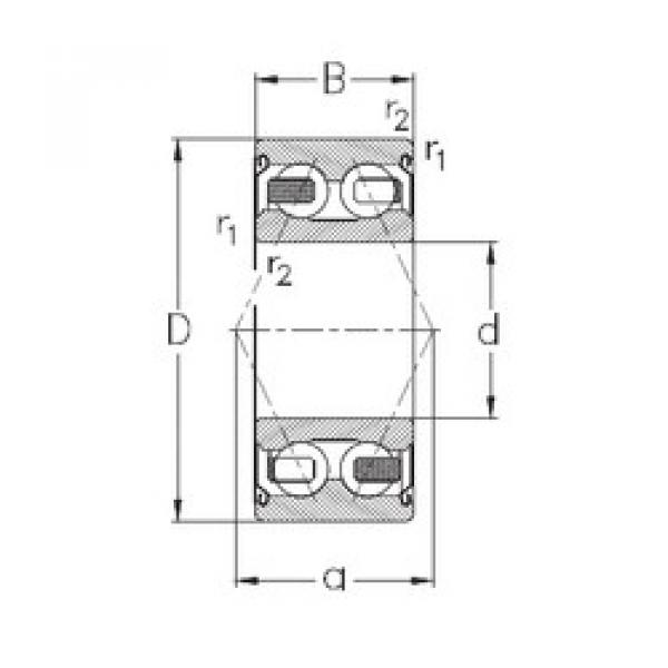 Rodamiento 3310-B-2Z-TV NKE #1 image