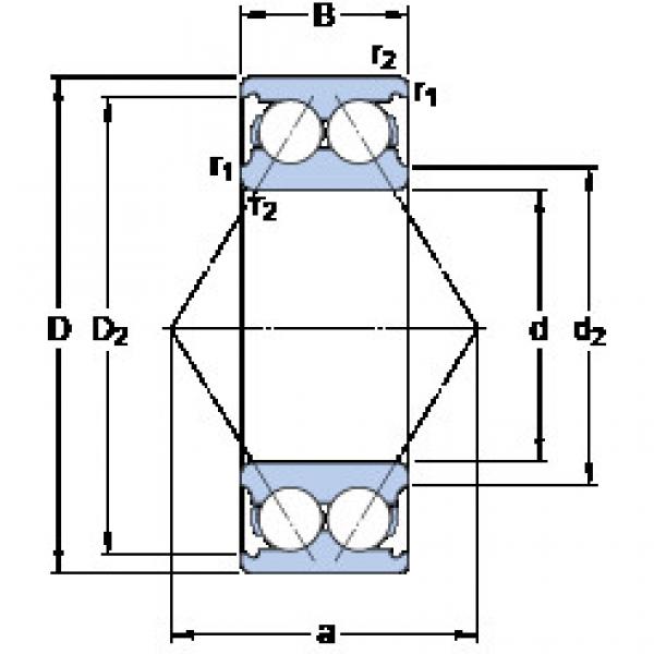 Rodamiento 3209 A SKF #1 image