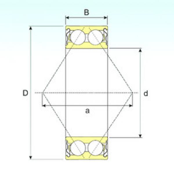 Rodamiento 3203-ZZ ISB #1 image