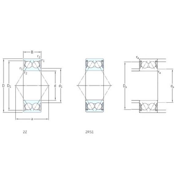 Rodamiento 3205A-2RS1 SKF #1 image