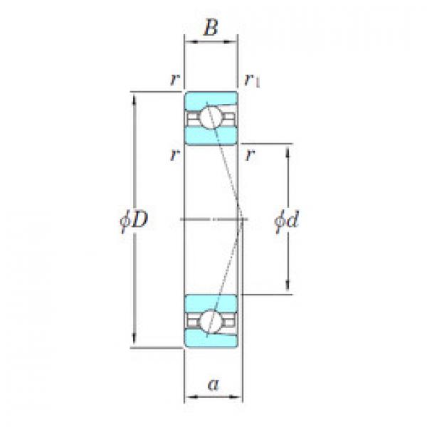 Rodamiento 3NCHAC905C KOYO #1 image