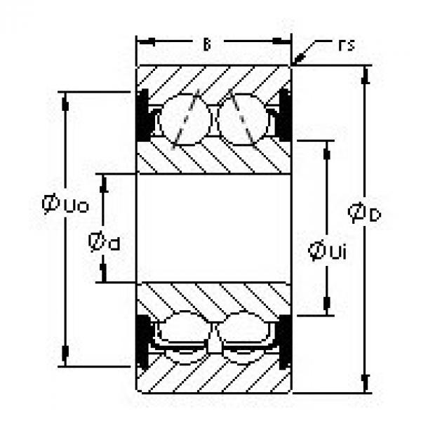 Rodamiento 5315-2RS AST #1 image