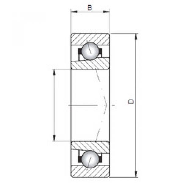 Rodamiento 71909 CTBP4 CX #1 image