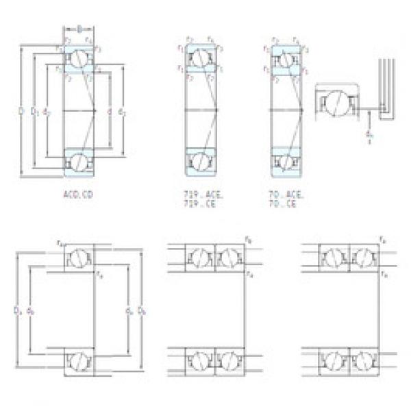 Rodamiento 7007 CB/HCP4A SKF #1 image