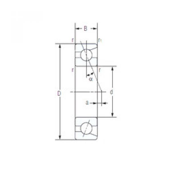 Rodamiento 7208C NACHI #1 image