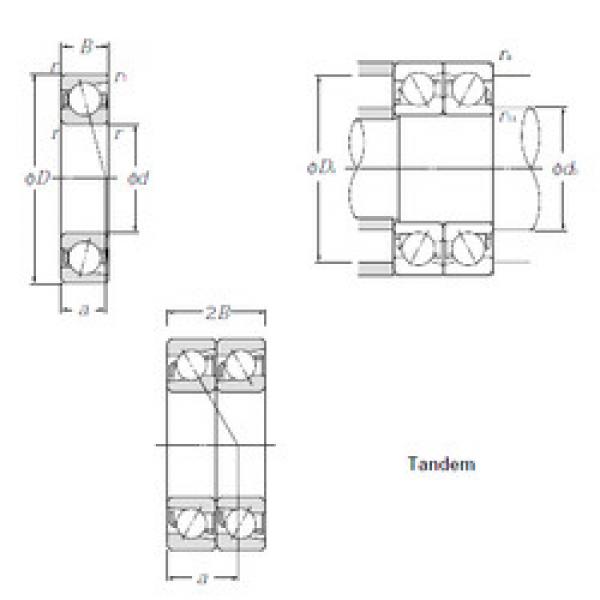 Rodamiento 7008DT CYSD #1 image