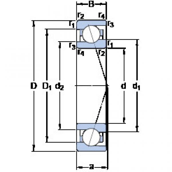 Rodamiento 71914 ACE/HCP4A SKF #1 image