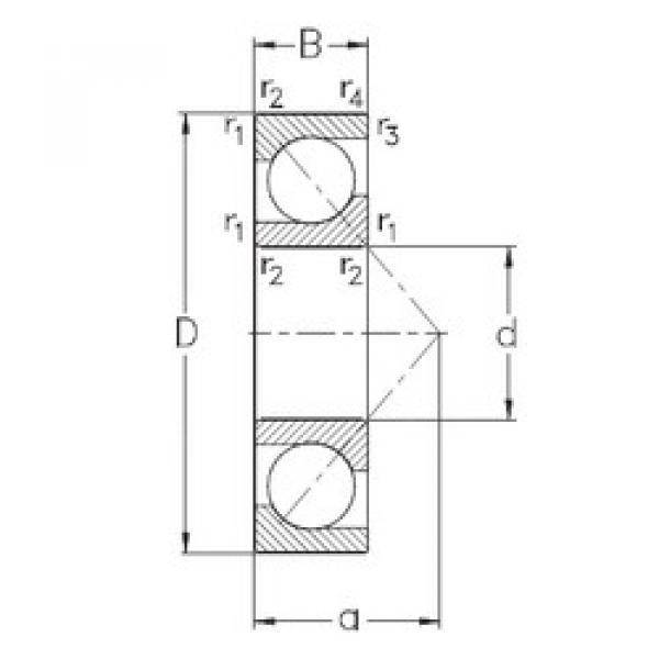 Rodamiento 7215-BE-TVP NKE #1 image