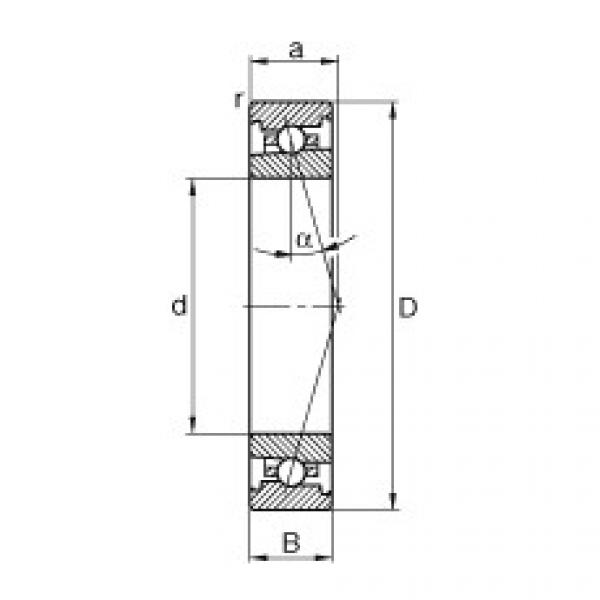 Rodamiento HS71901-C-T-P4S FAG #1 image