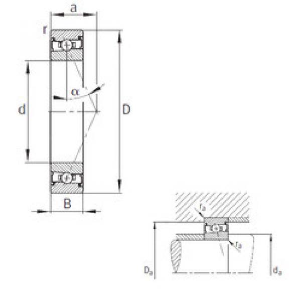 Rodamiento HSS7012-E-T-P4S FAG #1 image