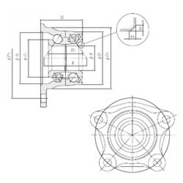 Rodamiento HUB121-4 NTN #1 image