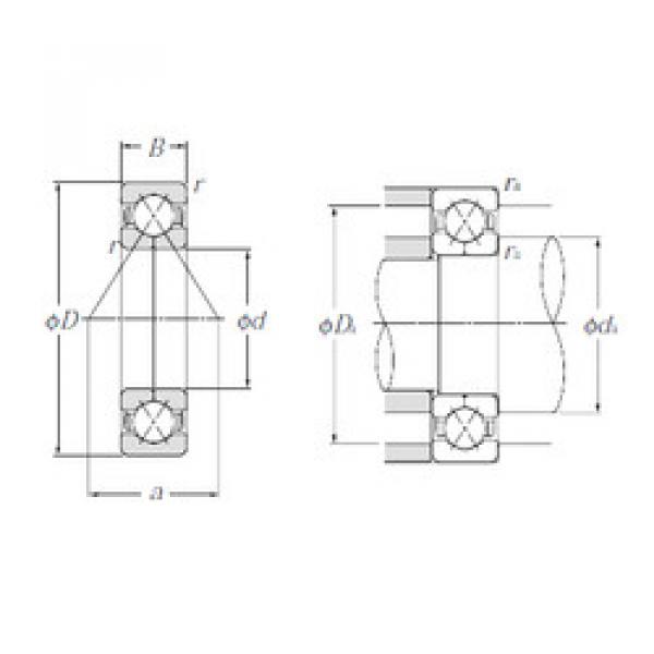 Rodamiento QJ215 NTN #1 image