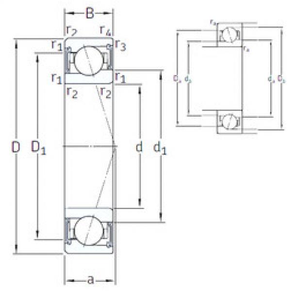 Rodamiento VEB 60 /S/NS 7CE3 SNFA #1 image