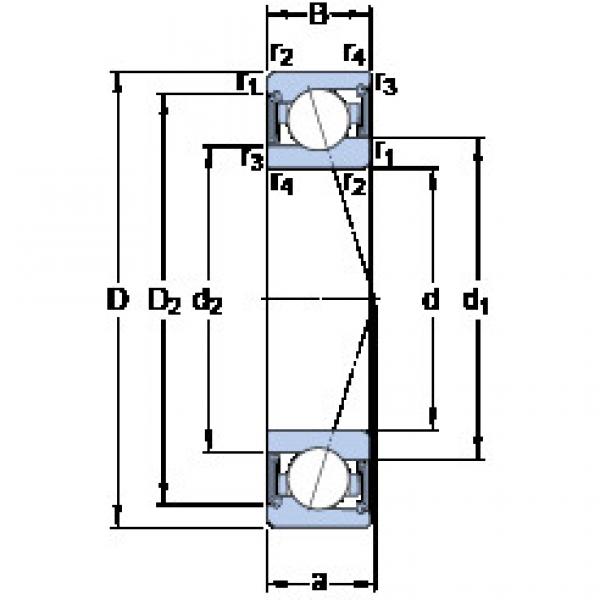 Rodamiento S71907 ACE/P4A SKF #1 image