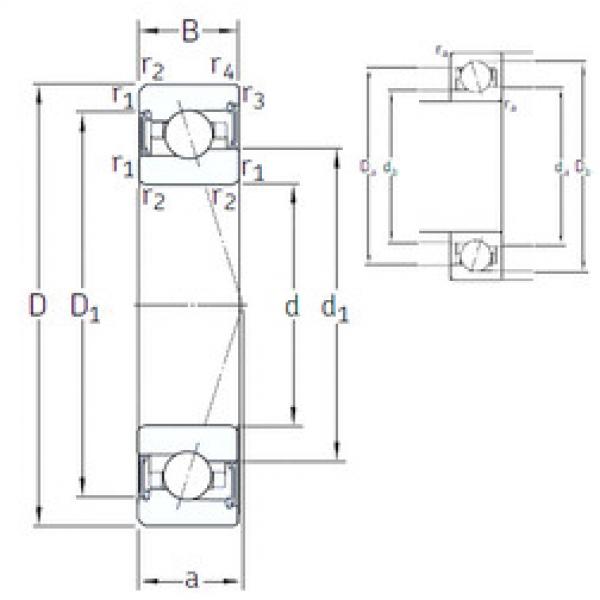 Rodamiento VEX 100 /S/NS 7CE3 SNFA #1 image