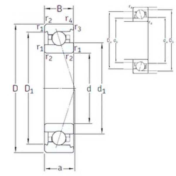 Rodamiento VEX 110 /NS 7CE1 SNFA #1 image