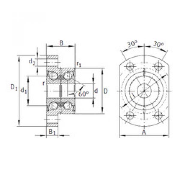 Rodamiento ZKLFA0640-2RS INA #1 image