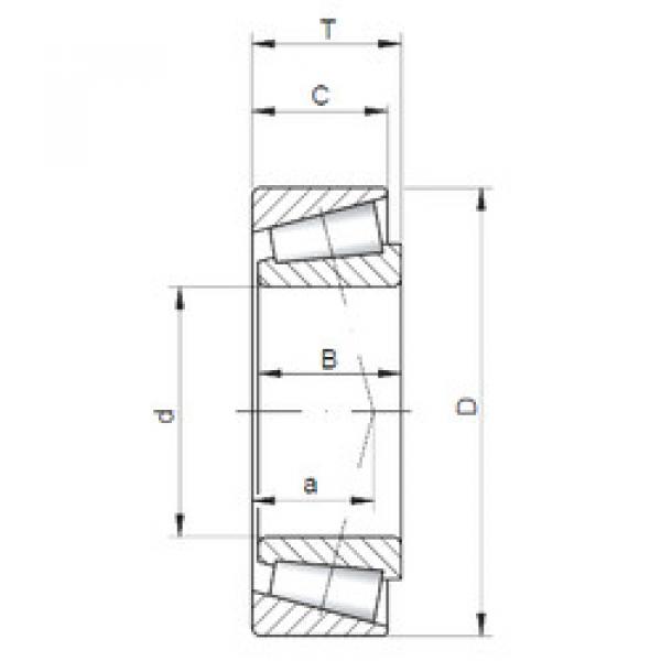 Rodamiento 32036 AX CX #1 image