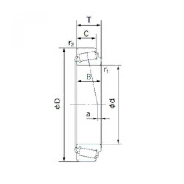 Rodamiento 25590/25523 NACHI #1 image