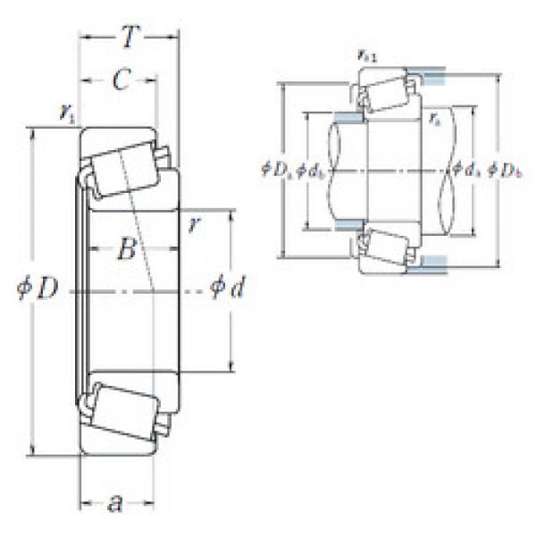 Rodamiento 2558/2523 NSK #1 image