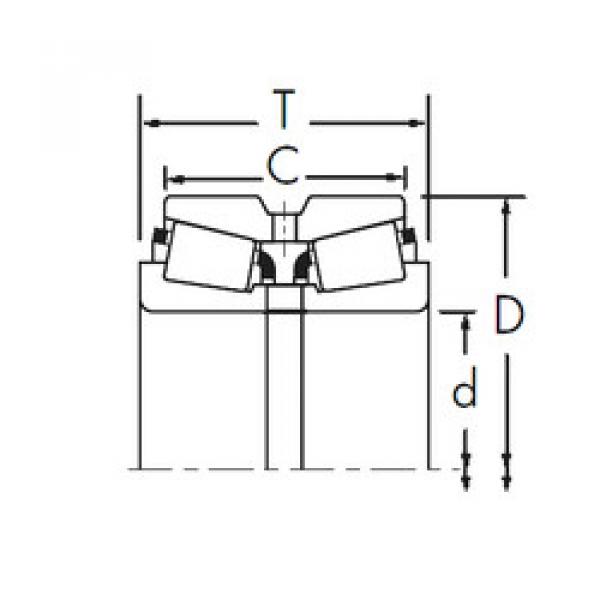 Rodamiento 15119/15251D+X1S-15118 Timken #1 image