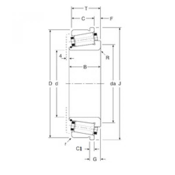 Rodamiento 200127X/200215XC Gamet #1 image