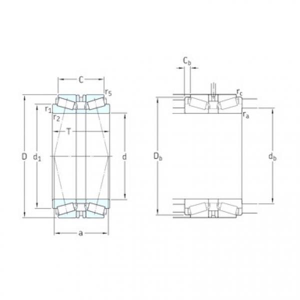 Rodamiento 30217T71J2/QDB SKF #1 image