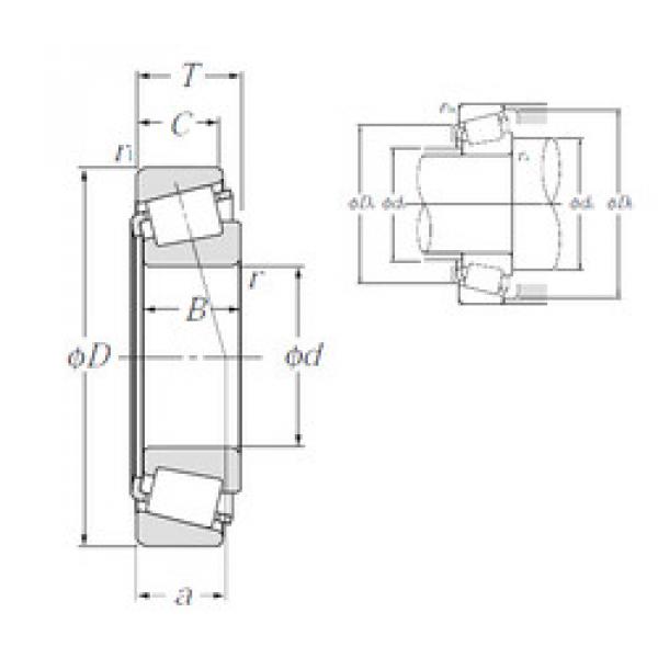 Rodamiento 4T-09067/09195 NTN #1 image