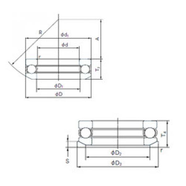 Rodamiento 53210U NACHI #1 image