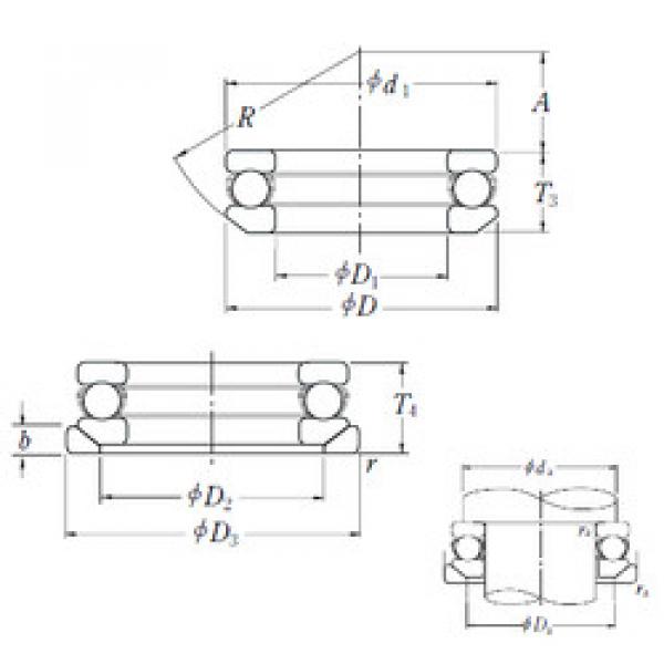 Rodamiento 53336XU NSK #1 image