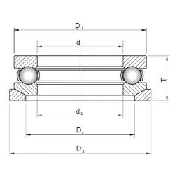 Rodamiento 53252U+U252 CX #1 image