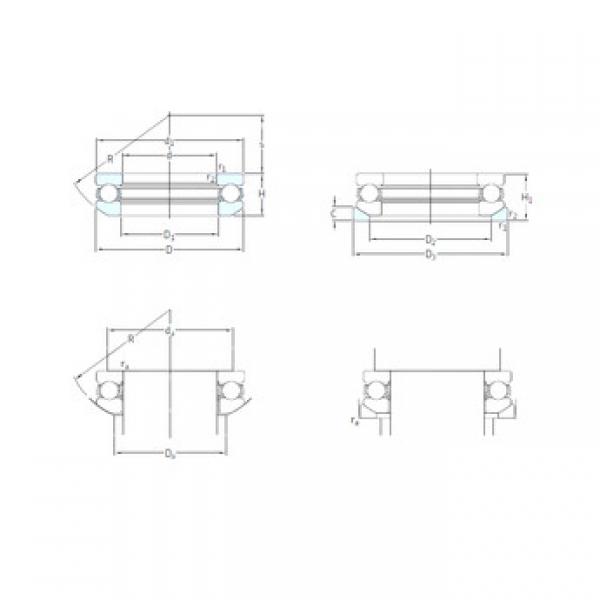 Rodamiento 53314+U314 SKF #1 image