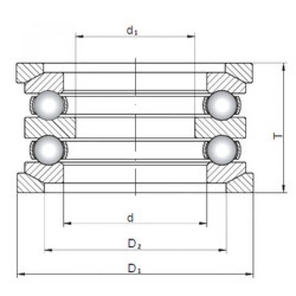 Rodamiento 54236U+U236 CX #1 image