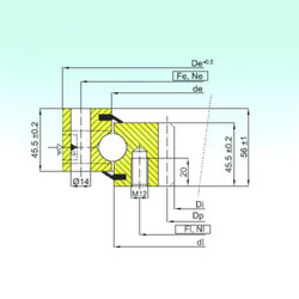 Rodamiento ZB1.20.0544.200-1SPTN ISB #1 image