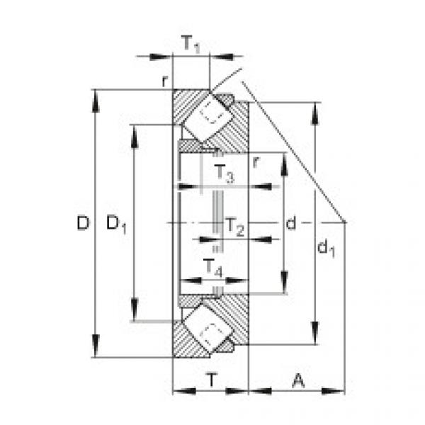 Rodamiento 29392-E-MB FAG #1 image