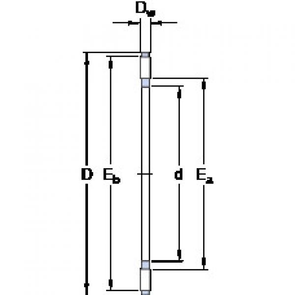 Rodamiento AXK 75100 SKF #1 image