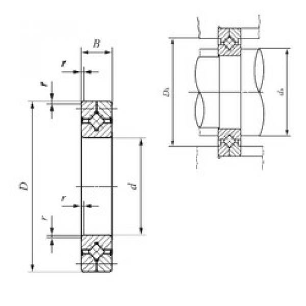 Rodamiento CRB 15030 UU IKO #1 image