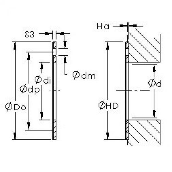 Rodamiento AST50 WC12IB AST #1 image